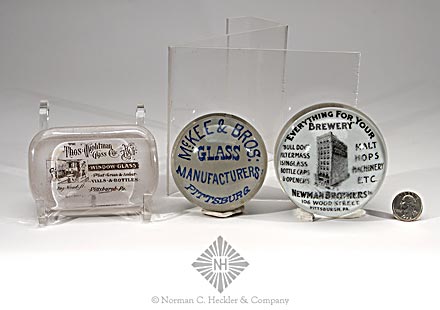 Advertising paperweights