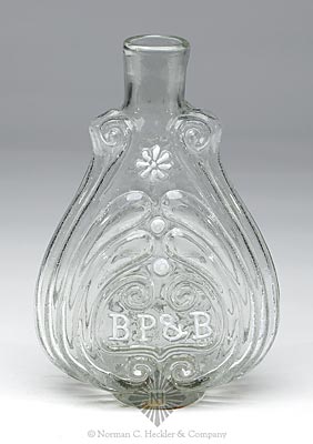 "BP & B" Scroll Flask, GIX-38