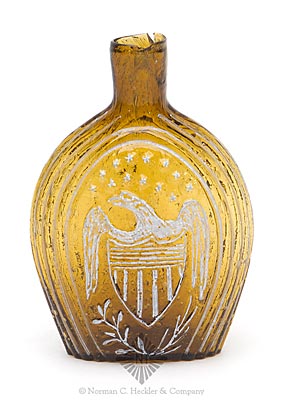 Eagle - Grapes Historical Flask, GII-56