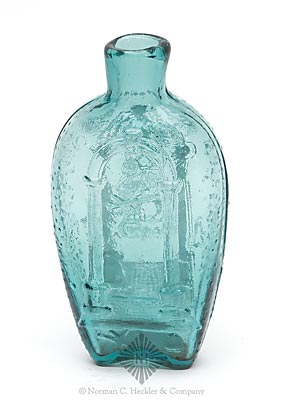 Masonic - Masonic Historical Flask, GIV-28