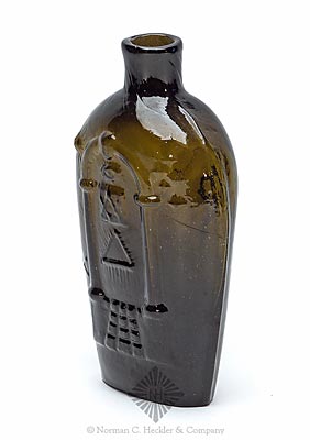 Masonic - Eagle Historical Flask, GIV-19