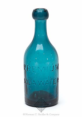 "Geo. Van Benschoten / Bridgeport / Conn" - "Premium Soda Water." Bottle