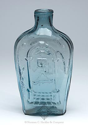 Masonic - Eagle Historical Flask, GIV-27