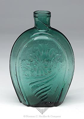 Cornucopia - Urn Pictorial Flask, GIII-14a