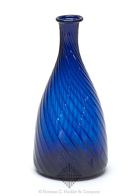 Pattern Molded Bottle, Similar in form and construction to MW color plate V, #1