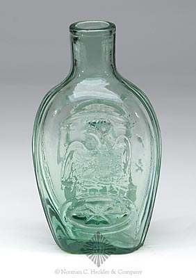 Masonic - Eagle Historical Flask, GIV-14