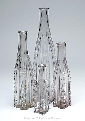 Lot Of Four Cologne Bottles, Similar to MW plate 74, #4
