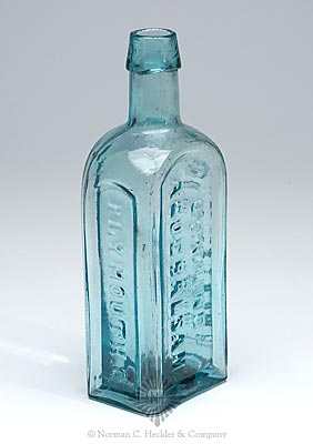 "Dr. H. Austin's / Genuine / Ague Balsam / Plymouth.O" Medicine Bottle, Similar to AAM pg. 33