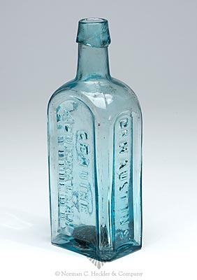 "Dr. H. Austin's / Genuine / Ague Balsam / Plymouth.O" Medicine Bottle, Similar to AAM pg. 33