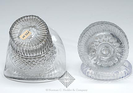 Two Blown Three Mold Items, GII-18