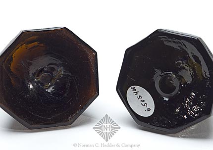 Two Umbrella Ink Bottles, Similar in form to C #133