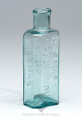 "Dr. S Harts / Croup Syrup / Harmer / Ohio" Medicine Bottle, PME pg. 163
