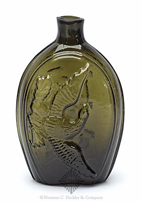 Horse And Cart - Eagle Historical Flask, GV-9