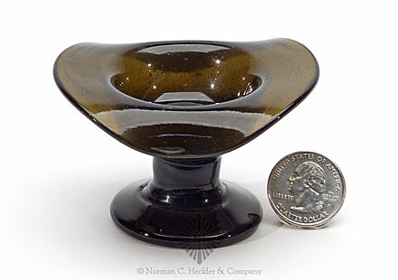 Freeblown Glass Hat Whimsey, Similar in construction to TH plate 59, #3