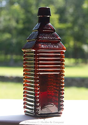 "S.T. / Drake's / 1860 / Plantation / X / Bitters" Figural Bottle, R/H #D-106