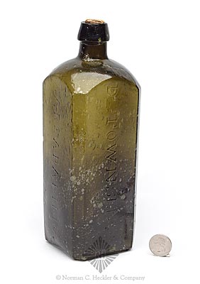 "Dr. Townsend's / Sarsaparilla / Albany / NY" Medicine Bottle, Similar to D #106
