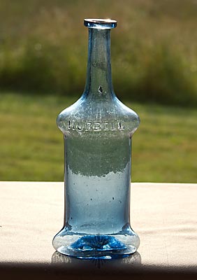 "Hubbell." Medicine Bottle, Similar to AAM #5485
