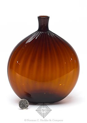 Pattern Molded Grandfather Flask, Similar to MW plate 98, #10