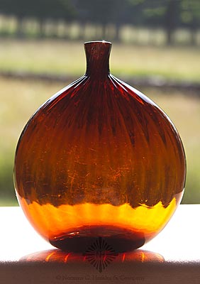 Pattern Molded Grandfather Flask, Similar to MW plate 98, #10