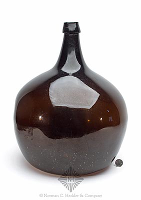 Freeblown Demijohn Bottle, Similar in form and construction to McK plate 225, #3