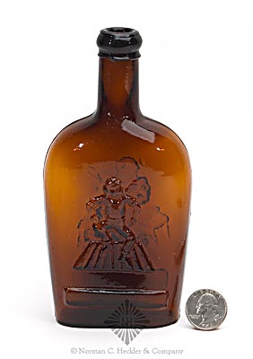 Sailor - Banjo Player Pictorial Flask, GXIII-8