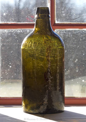 "John Clarke." Mineral Water Bottle, T #C-3B Variant 1