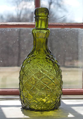 Figural Bitters Type Bottle, Similar in form and construction to R/H #P-100