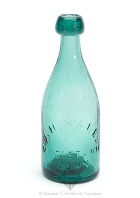 "J.H. Yale. / Middletown / Conn" Soda Water Bottle, WB pg. 45 and 46