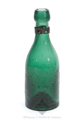 "H.L. & J.W. Brown / Hartford CT" Soda Water Bottle, WB pg. 21