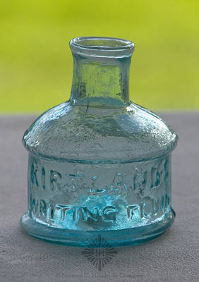 "Kirtland's / Writing Fluid" - "Poland / Ohio" Ink Bottle, Similar in form and construction to C #227