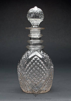Blown Three Mold Decanter, GII-43, Type 4 stopper