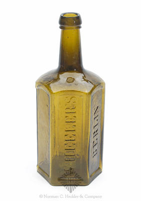 "Wheeler's / Berlin / Bitters / Baltimore" Bottle, R/H #W-83