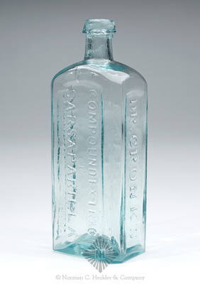 "Dr. Cronk's / Compound Extract / Of / Sarsaparilla / Auburn. New York." Medicine Bottle, Unlisted
