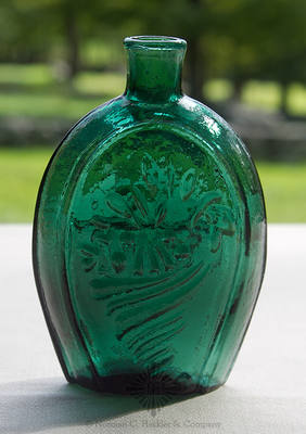 Cornucopia - Urn Pictorial Flask, Similar to GIII-14a