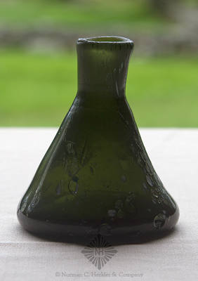 Freeblown Ink Bottle, Similar in form and construction to C #17