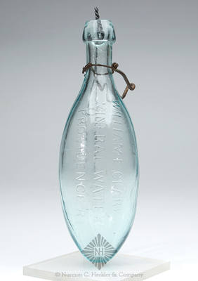 "William E. Clarke's / Mineral Waters / Providence. R.I." Bottle