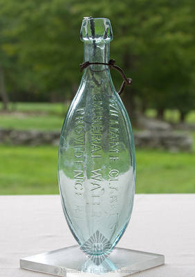 "William E. Clarke's / Mineral Waters / Providence. R.I." Bottle