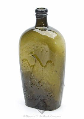 Eagle - "Willington / Glass, Co" Historical Flask, GII-61