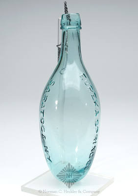 "Eureka Spring Co / Saratoga N.Y." Mineral Water Bottle, T #S-20