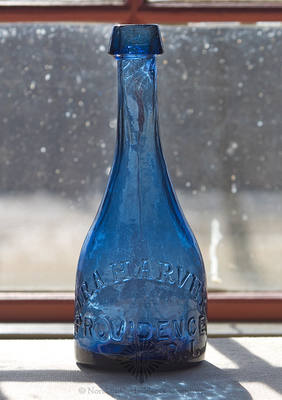 "Ira Harvey / Providence / R.I." Soda Water Bottle