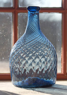 Pattern Molded Bottle, Similar to MW color plate V, #3