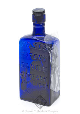 "Prices / Patent / Candle / Company / Limited / (Pendant)" Medicine Bottle, AAM pg. 597