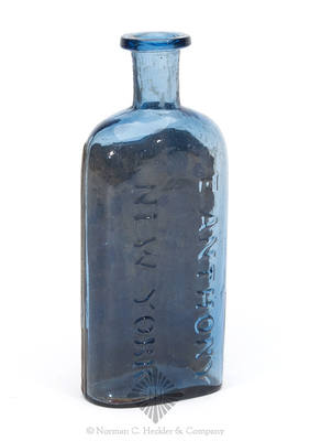 "E Anthony / New York" Early Photography Chemical Bottle