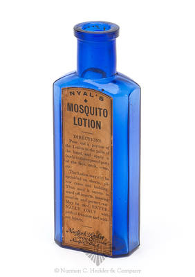 "Nyal's / Mosquito / Lotion" Label Only Medicine Bottle