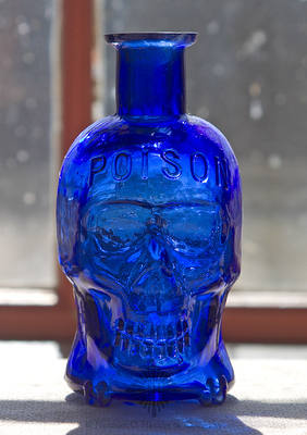 "Poison / Pat. Appl'd. For" Figural Poison Bottle, K #KU-10