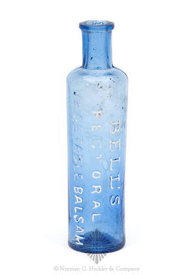 "Bell's / Pectoral / Vegetable Balsam" Medicine Bottle, AAM pg. 50