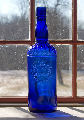 "From / The Casper Co. Inc. / Winston-Salem, N.C. / New York. / Chicago, St. Louis." Fancy Whiskey Bottle, Similar to H #86