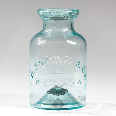 " A. Stone & Co, / Philada" Fruit Jar, L # 2745
