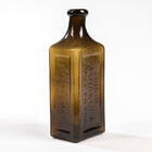 " G.W. Stone's / Liquid / Cathartic & / Family Physic / Lowell Mass. " Medicine Bottle, AAM pg. 496