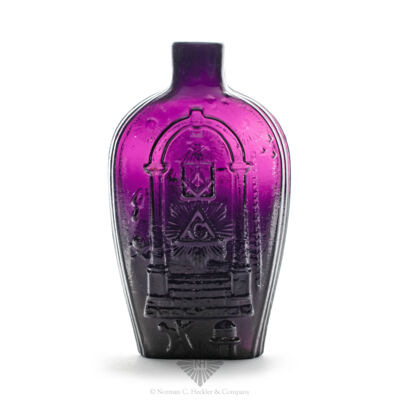 Masonic - Eagle Historical Flask, GIV-1